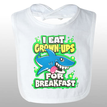 Eat Grown Ups Bib