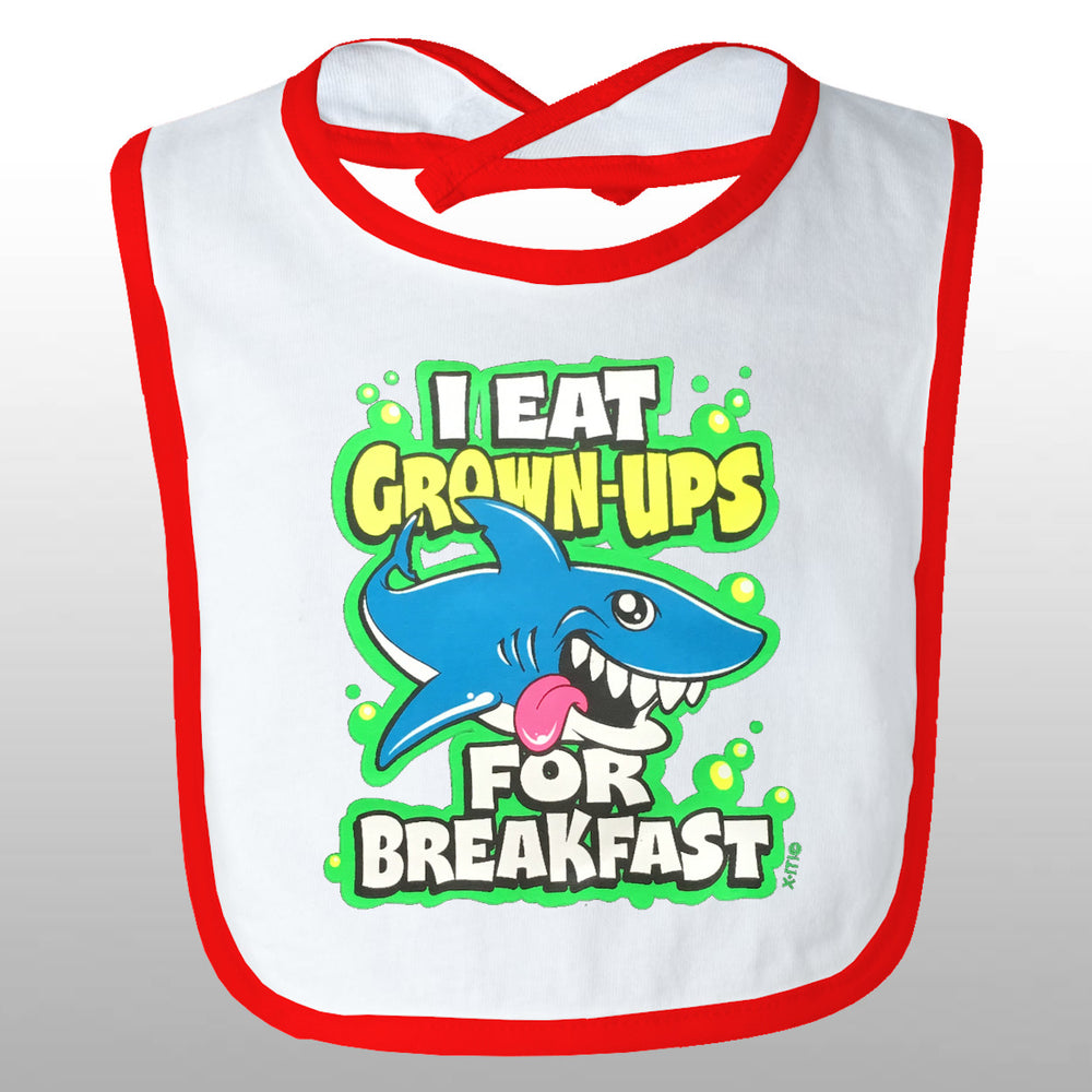 Eat Grown Ups Bib