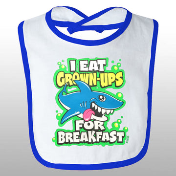 Eat Grown Ups Bib