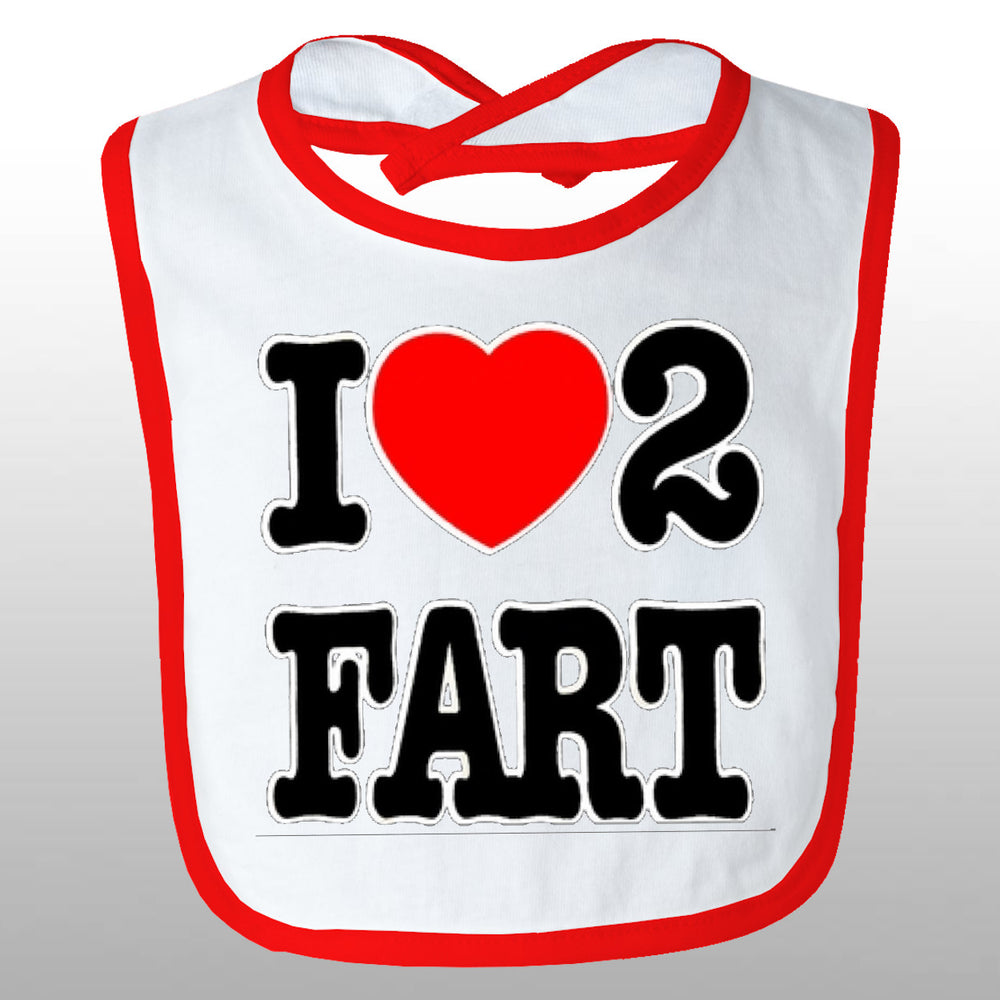 Heart 2 Fart Bib