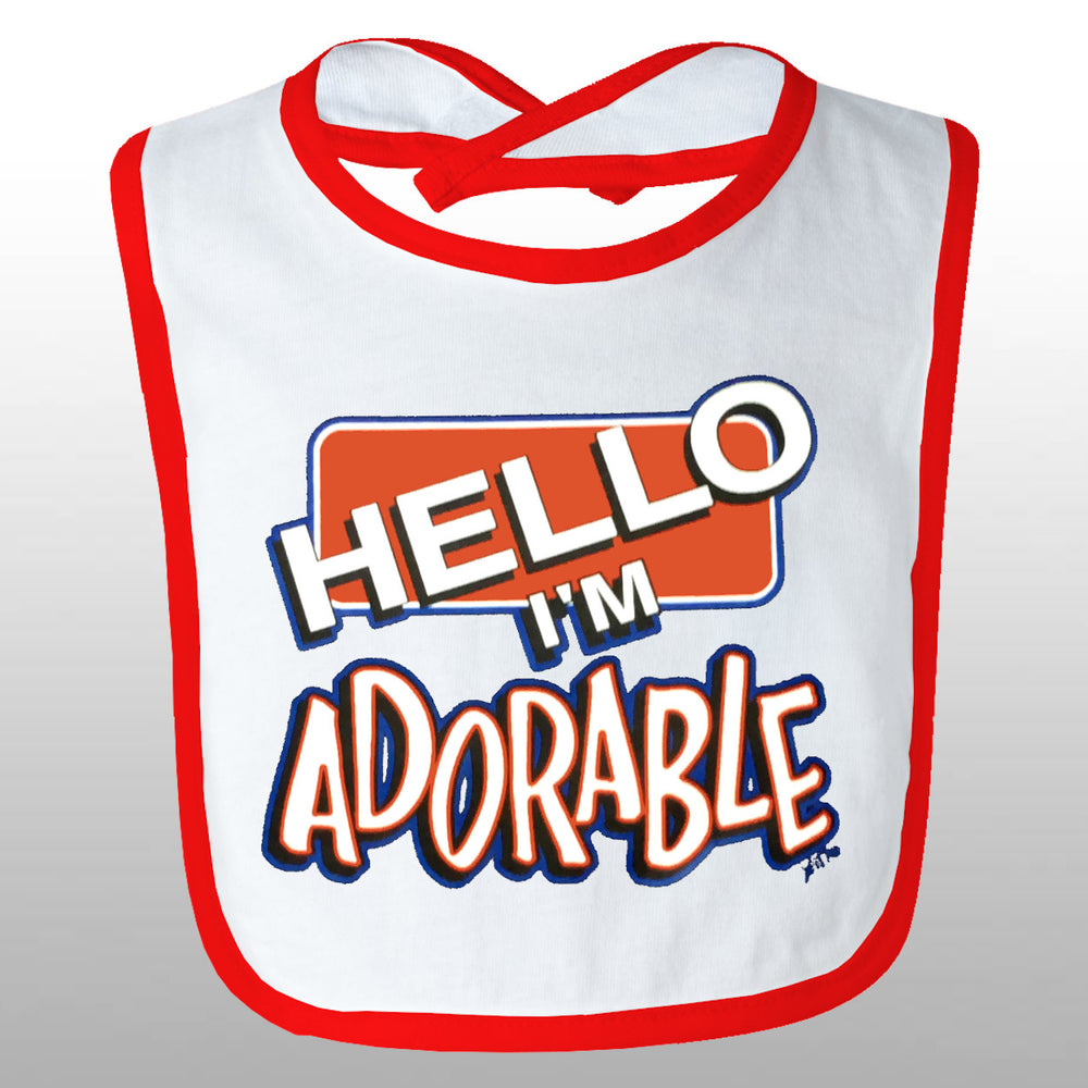 I'm Adorable Bib