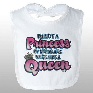 Like A Queen Bib