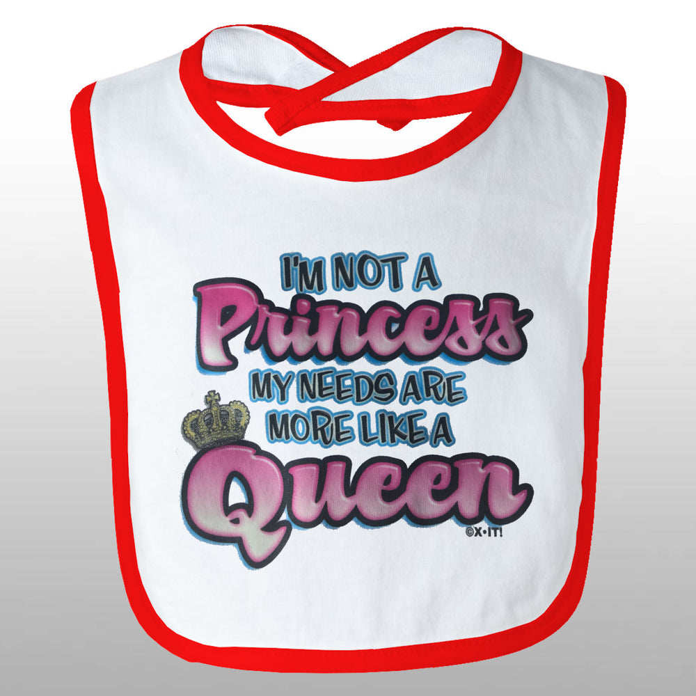 Like A Queen Bib