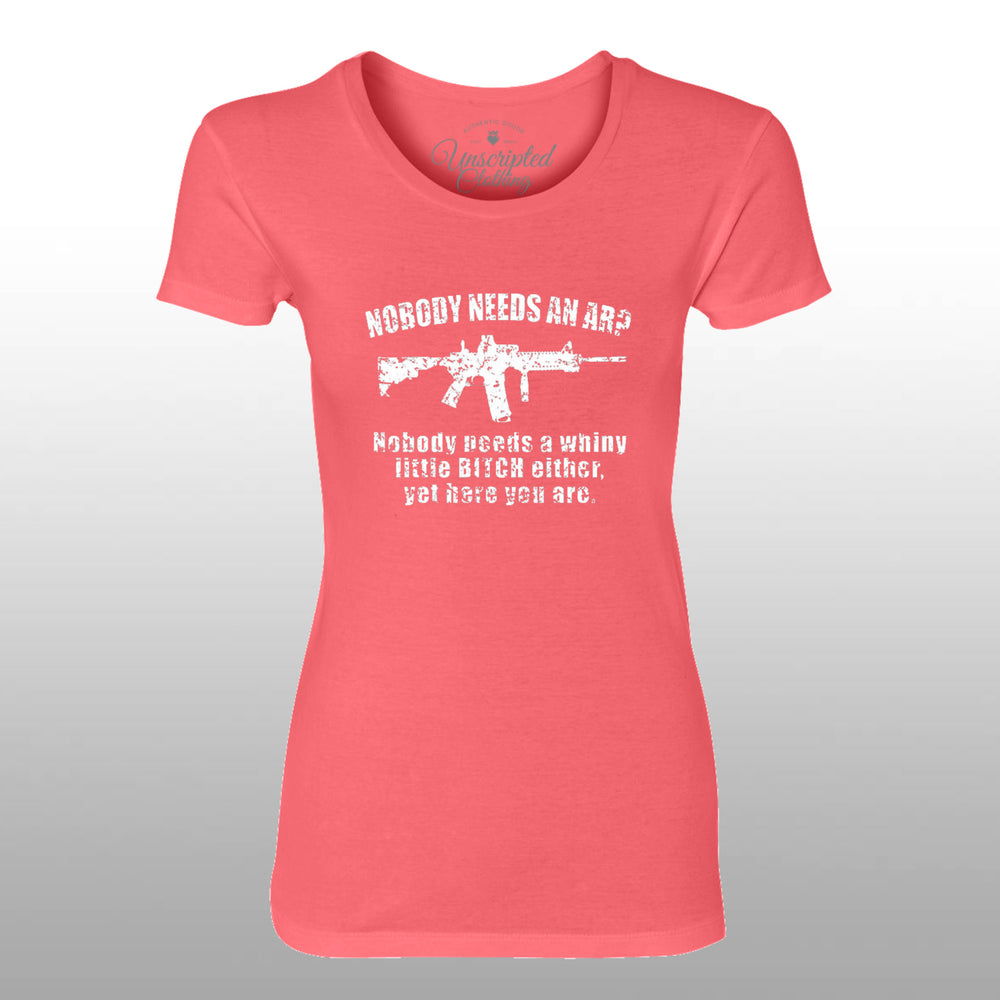 Nobody Needs An AR?