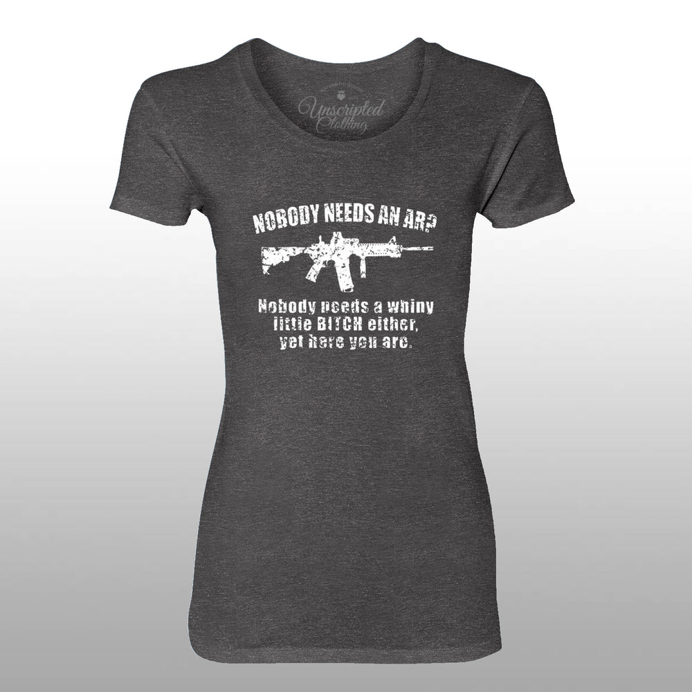 Nobody Needs An AR?