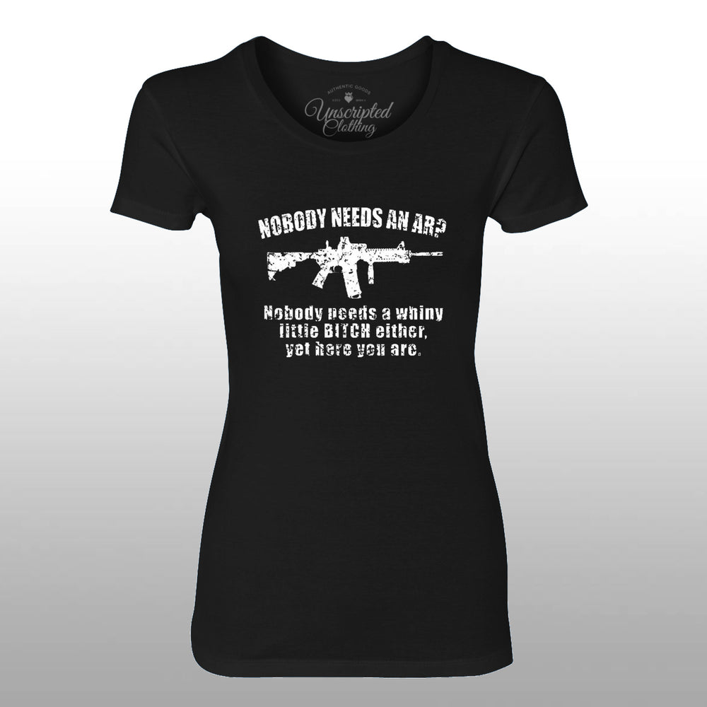 Nobody Needs An AR?