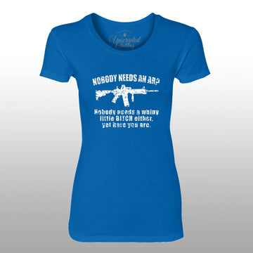 Nobody Needs An AR?