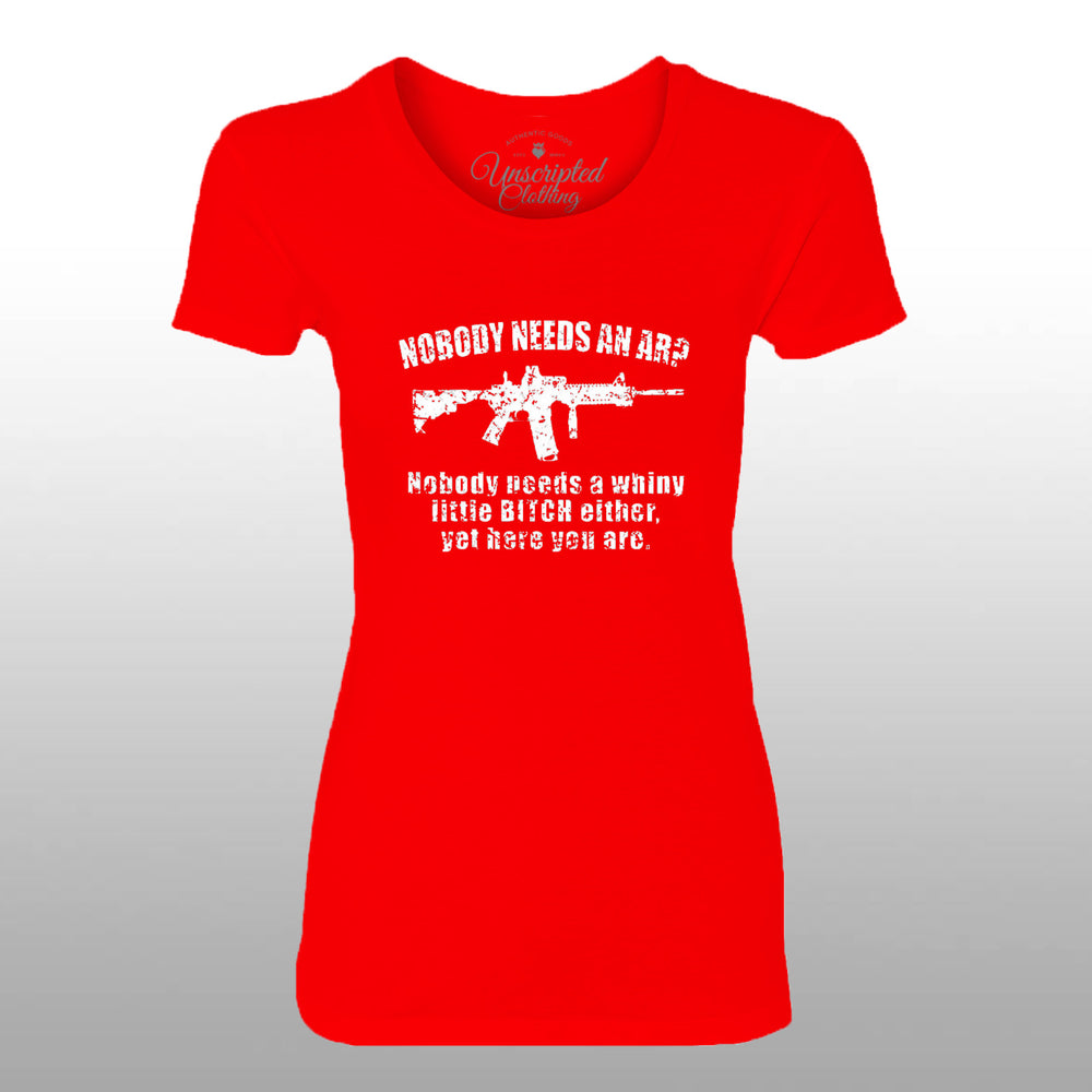 Nobody Needs An AR?
