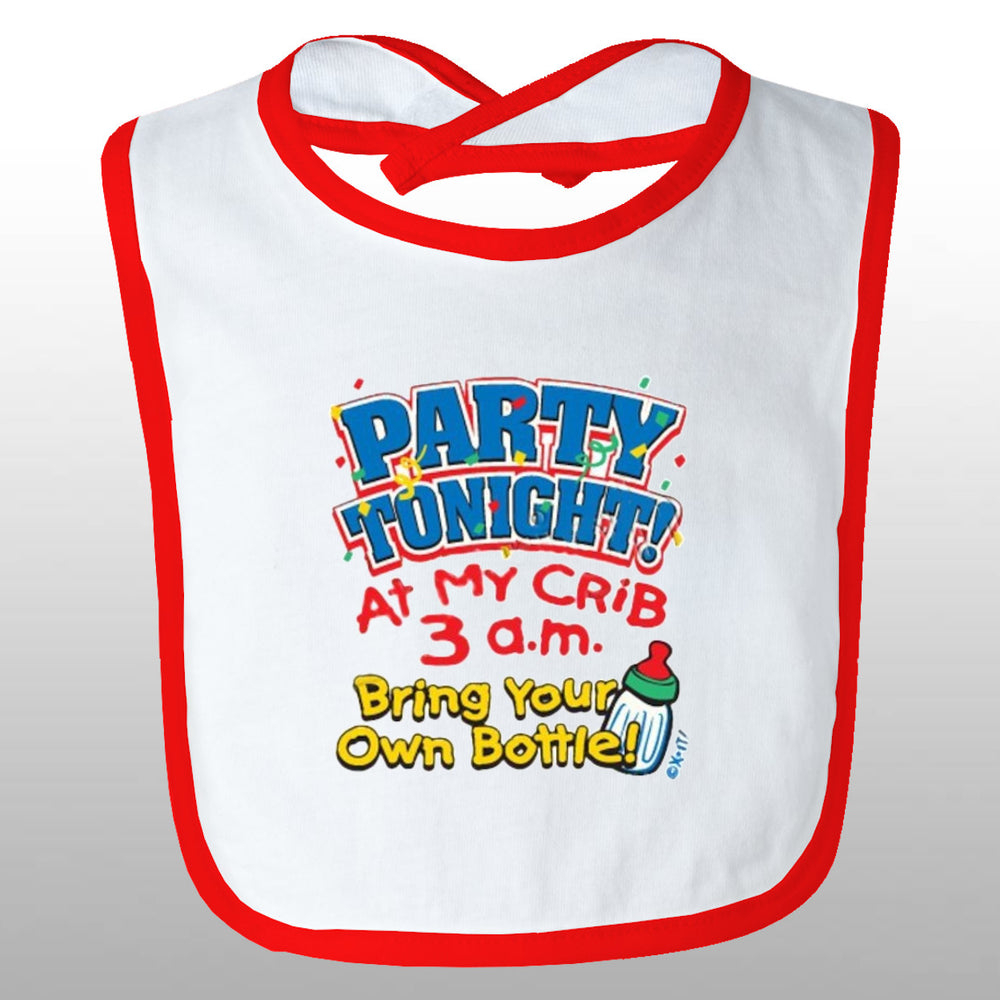 Party At My Crib Bib