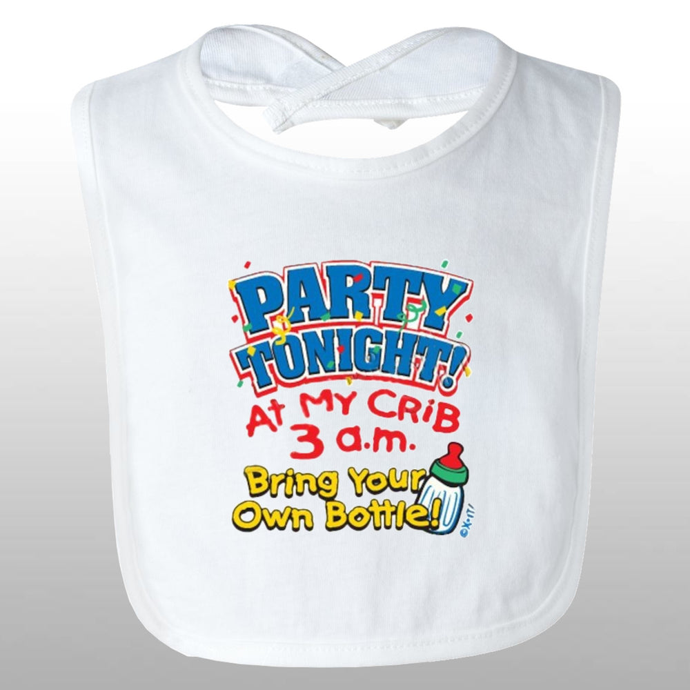 Party At My Crib Bib