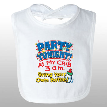 Party At My Crib Bib