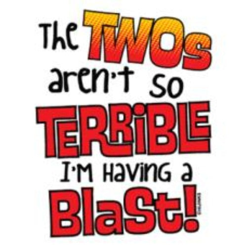 Terrible Twos Bib