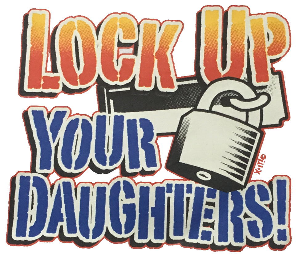 Lockup Your Daughter Bib