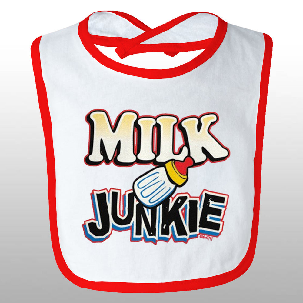 Milk Junkie Bib